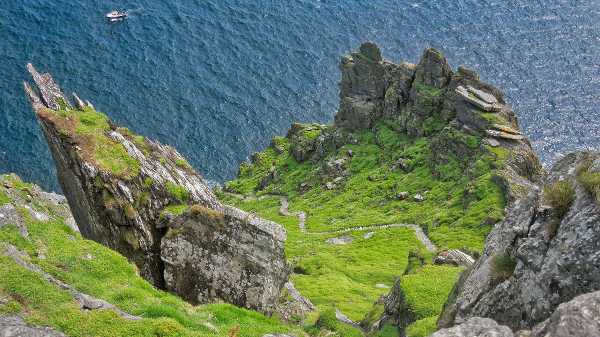 愛爾蘭景點 Skellig Michael