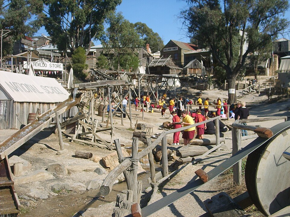 墨爾本旅遊景點 疏芬山礦場